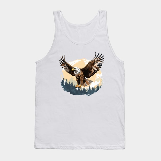 Golden Eagle Tank Top by zooleisurelife